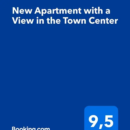 New With A View In The Town Center * Нарва